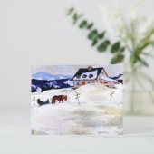 Gagnon - A Laurentian Homestead Briefkaart (Staand voorkant)