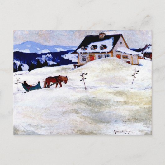 Gagnon - A Laurentian Homestead Briefkaart (Voorkant)