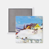 Gagnon - Boerderij, Baie Saint Paul Magneet (Voorkant / Achterkant)