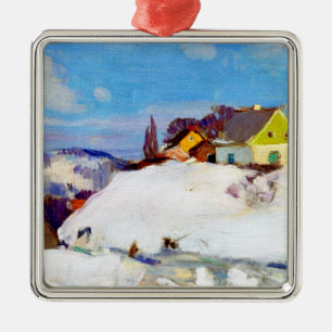 Gagnon - Boerderij, Baie Saint Paul Metalen Ornament