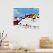 Gagnon - Boerderij, Baie Saint Paul Poster (Keuken)