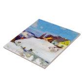 Gagnon - Boerderij, Baie Saint Paul Tegeltje (Zijkant)