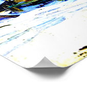 Gagnon - Canadian Village, Grey Day, Poster (Hoek)