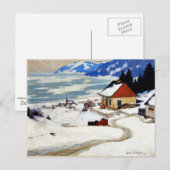 Gagnon - De rode slee Briefkaart (Voorkant / Achterkant)