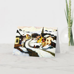 Gagnon - Dorp in de Laurentian Mountains Kaart