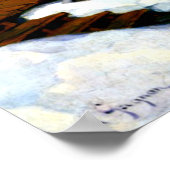 Gagnon - dorp in het Laurentiaanse gebergte Poster (Hoek)