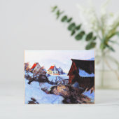 Gagnon - Early Morning in maart Briefkaart (Staand voorkant)