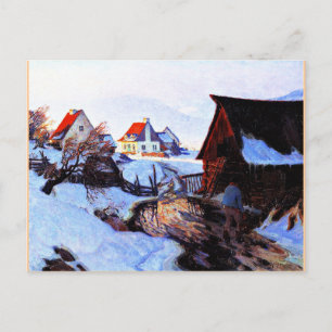 Gagnon - Early Morning in maart Briefkaart