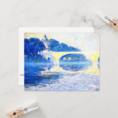 Gagnon - Early Morning Mist Pont de L'arche Kaart (Voorkant / Achterkant in situ)