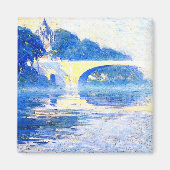 Gagnon - Early Morning Mist, Pont de l'Arche Magneet (Voorkant)