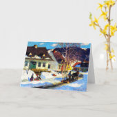 Gagnon - Een dorpsstraat in Quebec,  Kaart (Gele Bloem)