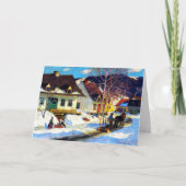 Gagnon - Een dorpsstraat in Quebec,  Kaart (Voorkant)