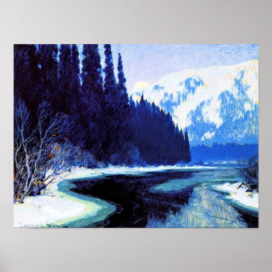 Gagnon - Een stille stroom van het noorden Poster (Voorkant)