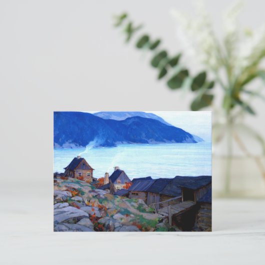 Gagnon - Evening op de Noordkust Briefkaart (Staand voorkant)