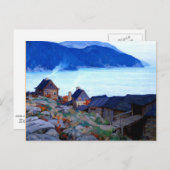 Gagnon - Evening op de Noordkust Briefkaart (Voorkant / Achterkant)