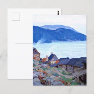 Gagnon - Evening op de Noordkust Briefkaart