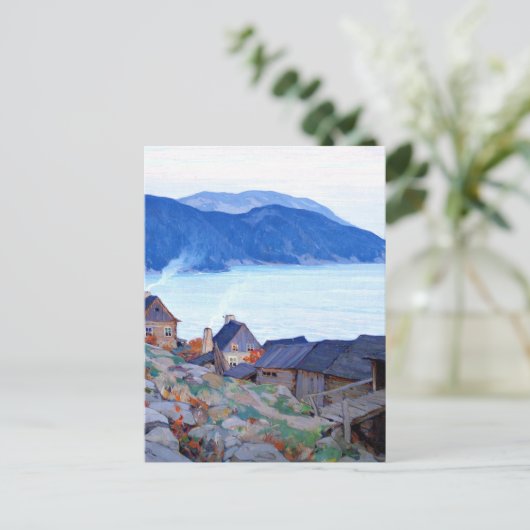 Gagnon - Evening op de Noordkust Briefkaart (Staand voorkant)