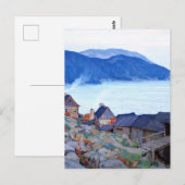 Gagnon - Evening op de Noordkust Briefkaart (Voorkant / Achterkant)