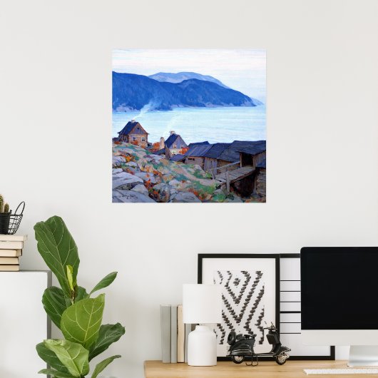 Gagnon - Evening op het Poster van de Noordkust (Thuiskantoor)