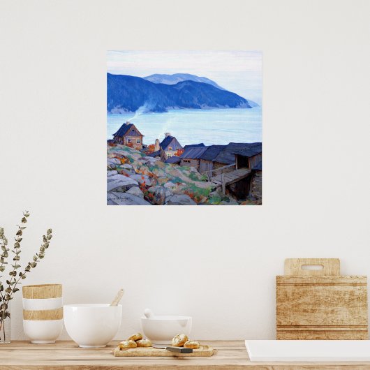 Gagnon - Evening op het Poster van de Noordkust (Keuken)