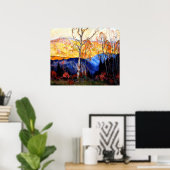 Gagnon - Golden Autumn, Laurentians Poster (Thuiskantoor)