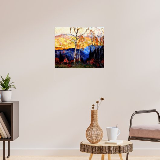 Gagnon - Golden Autumn, Laurentians Poster (Woonkamer 3)