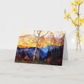 Gagnon - Gouden Herfst, Laurentians Kaart (Gele Bloem)