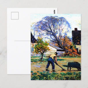 Gagnon - Herfstscène, Baie-Saint-Paul Briefkaart