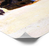 Gagnon - Het Rode Huis, mooie kunst, Poster (Hoek)