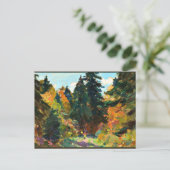 Gagnon - In de bossen, Charlevoix Briefkaart (Staand voorkant)