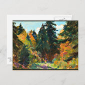 Gagnon - In de bossen, Charlevoix Briefkaart (Voorkant / Achterkant)