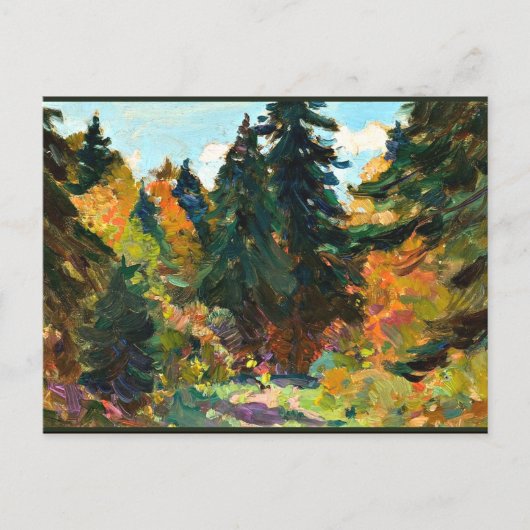 Gagnon - In de bossen, Charlevoix Briefkaart (Voorkant)