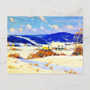 Gagnon - In de Laurentians Winter Briefkaart