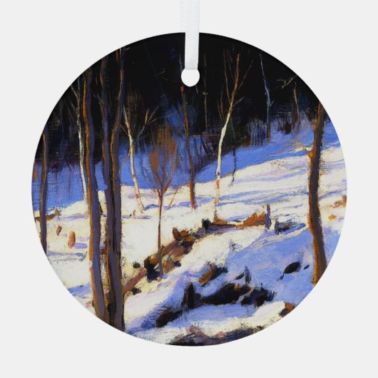 Gagnon - In the Clearing, Charlevoix Glas Ornament (Achterkant)