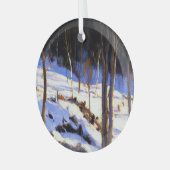 Gagnon - In the Clearing, Charlevoix Glas Ornament (Voorkant links)