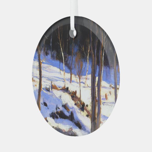 Gagnon - In the Clearing, Charlevoix Glas Ornament (Voorkant links)