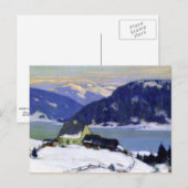 Gagnon - Lac de Charlevoix Briefkaart (Voorkant / Achterkant)