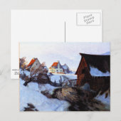 Gagnon - Lenteochtend, Baie-Saint Paul Briefkaart (Voorkant / Achterkant)