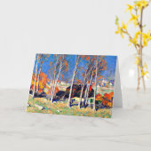 Gagnon - Lonely Village on the Saint Laurence Kaart (Gele Bloem)