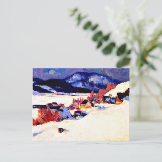 Gagnon - Rang Saint-Laurent Baie-Saint-Paul Briefkaart (Staand voorkant)