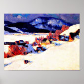 Gagnon - Rang Saint-Laurent Baie-Saint-Paul Poster (Voorkant)