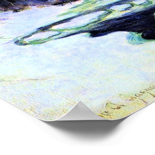 Gagnon - River Thaw, fijne kunst Poster (Hoek)