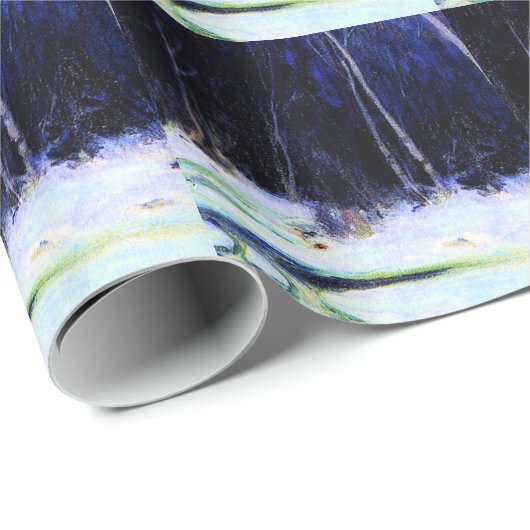 Gagnon - Rivier ontdooit, fijn kunst Cadeaupapier (Rol Hoek)