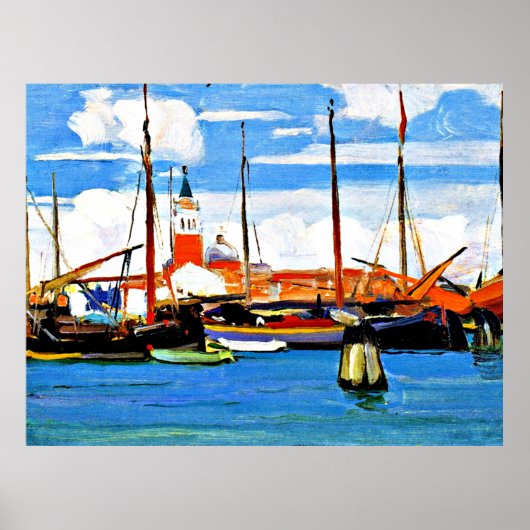 Gagnon - San Giorgio Maggiore uit de Giudecca Poster (Voorkant)