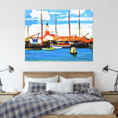 Gagnon - San Giorgio Maggiore uit Giudecca Canvas Afdruk (Insitu (Slaapkamer))