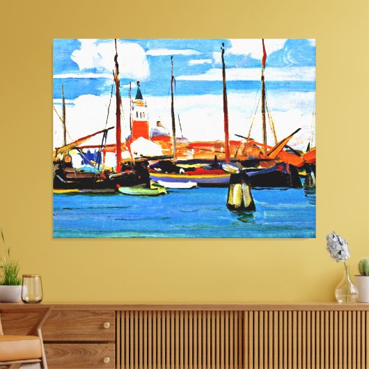 Gagnon - San Giorgio Maggiore uit Giudecca Canvas Afdruk (Insitu (Woonkamer))