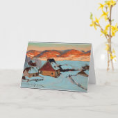 Gagnon - Schemering - Winter in Quebec Kaart