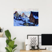 Gagnon - Spring Thaw, Baie-Saint-Paul Poster (Thuiskantoor)