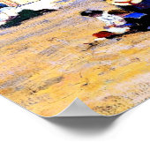 Gagnon - The Beach at Dinard, fine art Poster (Hoek)