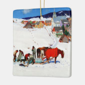 Gagnon - The Ice Harvest Keramisch Ornament (Links)